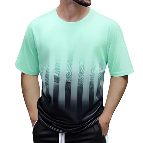Image of Men's Cool Touch Tees Soft hand feel Quick dry Cool sensation Machine wash easy Athleisure look Summer outdoor Breathable lightweight Breathable mesh panels Quick dry Machine Washable Easy Care