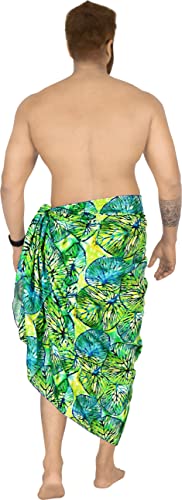 HAPPY BAY Men's Sarong Cover Ups Swim Beach Wraps3