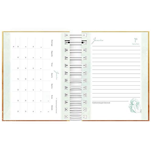 Agenda diária mini Princess Bela e a Fera 2021