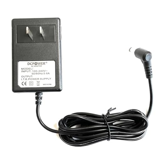 DCPOWER AC/DC Power Adapter/Power Supply Replacement for TruMedic IS-2000/IS-2000 PRO InstaShiatsu+ Neck and Back Massager TM-IS-2000