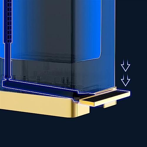 Corbeilles à déchets en acier inoxydable avec couvercle à fermeture douce - 4