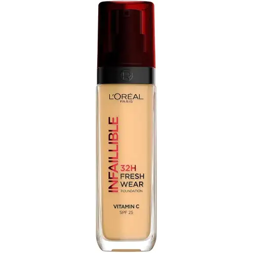L'Oréal Paris Infaillible 32H Fresh Wear Base de Maquillaje, 140 Beige Doré