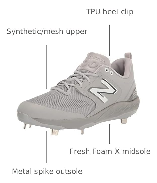 Image of New Balance Men's Fresh Foam X 3000 V6 Metal Baseball Shoes