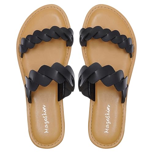 mazeskin Memory Foam Slide Sandals