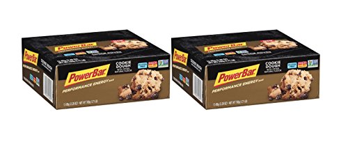 PowerBar Performance Energy Bar, Cookie Dough, 2.29 Ounce Bars (Pack of 24)