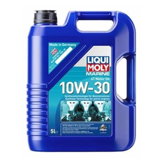 What type of oil to use in pressure washer pump LIQUI MOLY Marine 4T Motor Oil 10W-30