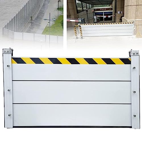 Generisch Aluminium-Hochwasserschutzsystem für Parkplätze, Einfahrtstor, Barrieren zur Verhinderung von Überschwemmungen, hohe Beständigkeit gegen Wasserdruck, einfache Montage und Demontage