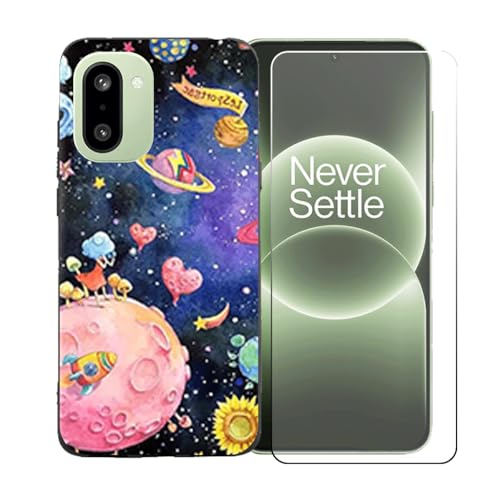 �pGUYAHANYER�P�[�X �K�p���� OnePlus 15R 5G + �����K���X�X�N���[���ی�t�B���� �A���ȃ\�t�g�V���R���P�[�X�ی�TPU�J�o�[�̃P�[�X�J�o�[�p �K�p���� OnePlus 15R 5G (6.83") - LLM38