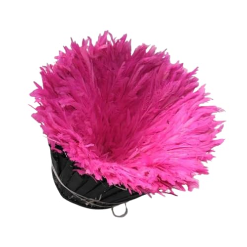 Juju Hat Rose Fuchsia 50cm - Décoration Murale Bamiléké Authentique - 3