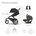UPPAbaby Travel System – Ridge Stroller + Mesa V2 Infant Car Seat Combo - Toddler Seat, Rain Shield, Bug Shield, Car Seat, Base with Load Leg + Infant Insert Included – Jake + Greyson