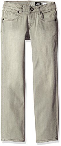 Volcom Big Boys' Vorta Jeans, Old Grey, 25