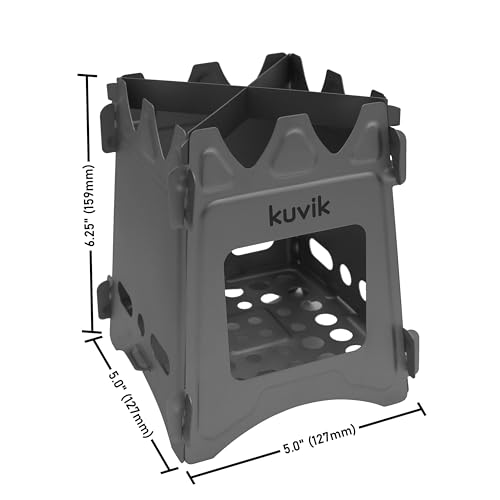 Kuvik K0009 Titanium Wood Stove - Ultralight And Compact Stove thumb #5