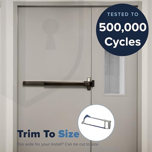 FORTSTRONG Panic Bars for Exit Doors Push Bar Panic Exit Device Commercial Door Push Bar Hardware with Crash Bar Emergency Door Opener Lock Keypad Compatible Heavy Duty - Grade 1 UL & ADA Compliant by FORTSTRONG - Image 2