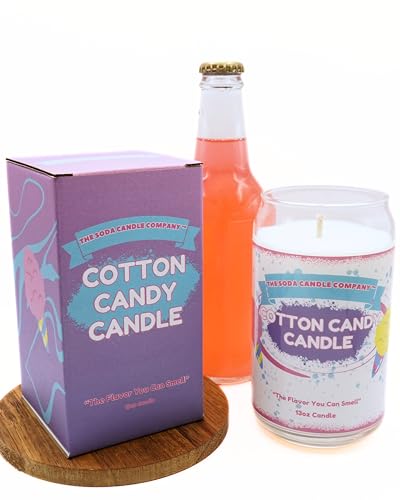 The Soda Candle Company Cotton Candy Soda Scented Candle thumb #2