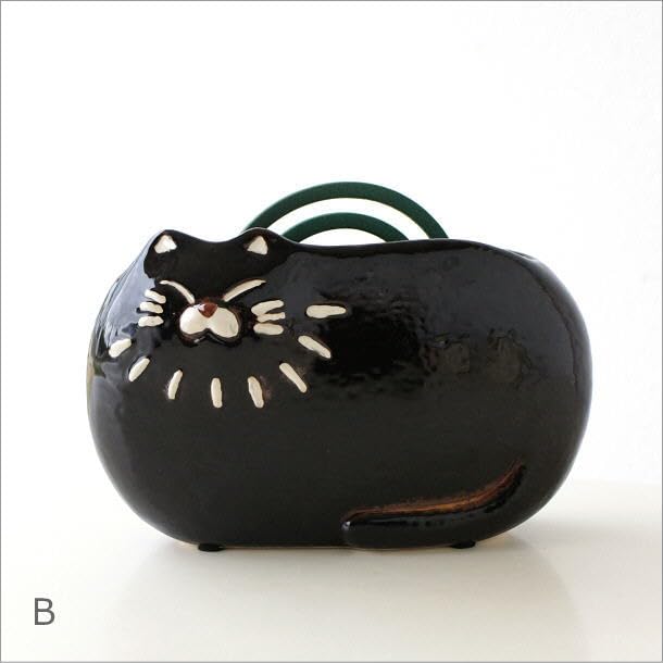 Amazon.co.jp: 蚊取り線香ホルダー おしゃれ 陶器 ねこ ネコ 蚊遣り 蚊