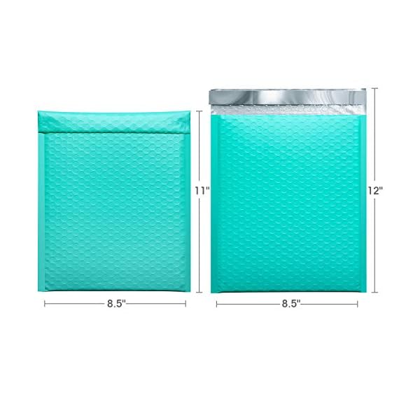 GSSUSA Luftpolster-Versandtaschen, 21,6 x 30,5 cm, selbstverschließend, für kleine Geschäfte, gepolsterte Umschläge… – Bild 4