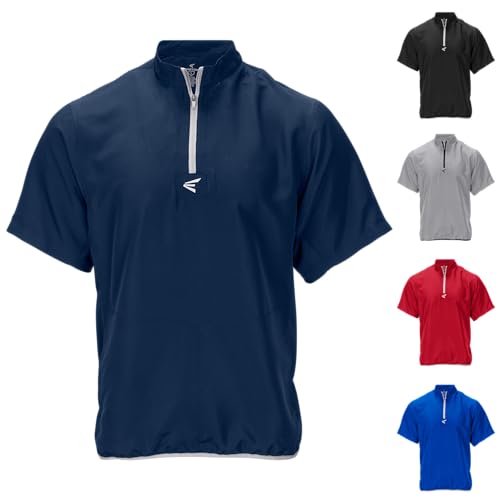 Easton | ALPHA Short Sleeve Cage Jacket | Adult X-Large | Navy