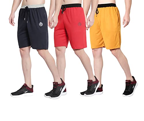 Image of OORA Men's Plus Sizes Cotton Shorts M to 5XL, 28 to 48 Inches Waistline