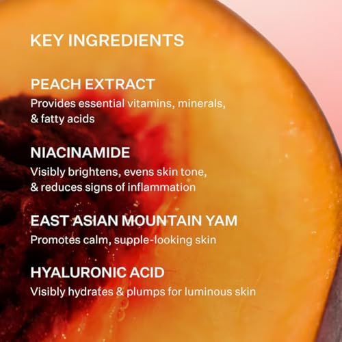 Peach & Lily - Glass Skin Refining Serum for Face (1.35 ounces) - Hyaluronic Acid Niacinamide Serum - Sensitive Skin - Vitamin B3, Peach & Yam, Peptides - Self Care, Vegan, Cruelty Free, Korean Beauty - Image 6