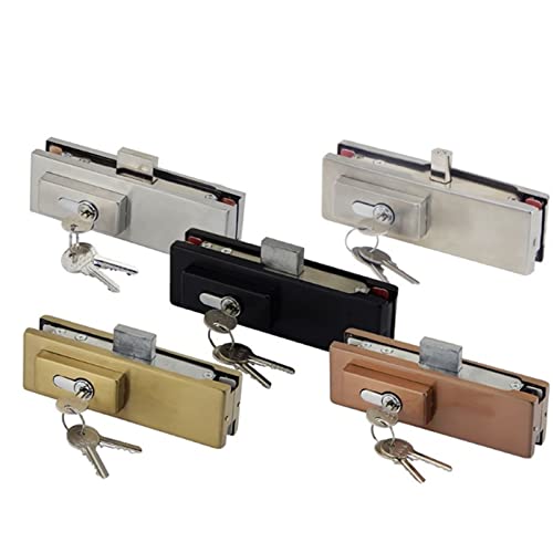 Serrure de porte MMS107 en acier robuste style Silver Y