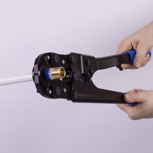 Crimping pliers for multi-layer fittings and per profile TH walnut & thiebaULT