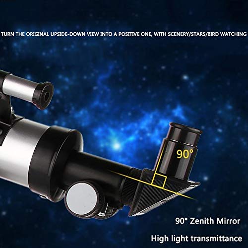 Telescopio Astronómico Refractor Portátil 50mm con Tripié Ajustable miniatura 3