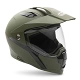 MMG Helmet Dual Sport Off Road Motorcycle Dirt Bike ATV -...
