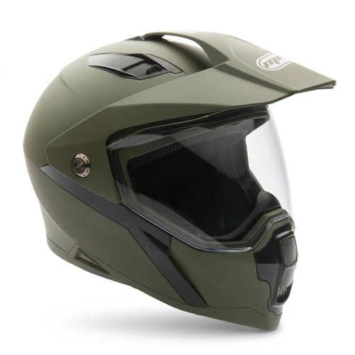 MMG Helmet Dual Sport Off Road Motorcycle Dirt...