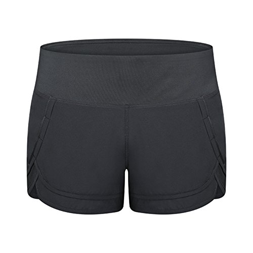 Women Stylish Lightweight Running Workout Volleyball Mesh Liner Shorts3