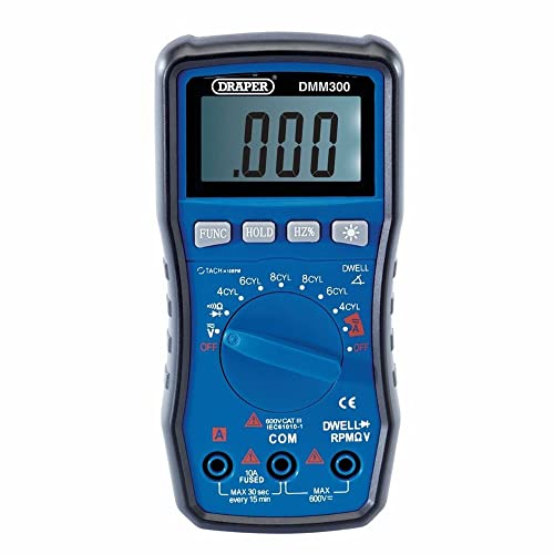 Draper 41821 Dmm300 Automotive Digital Multimeter