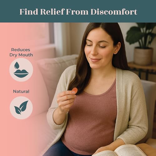 Image of Three Lollies Preggie Drops Pregnancy Nausea Relief Drops with Essential Oils, Morning Sickness and Queasy Stomach Support for Pregnant Women, Sour Tangerine, 100 Count