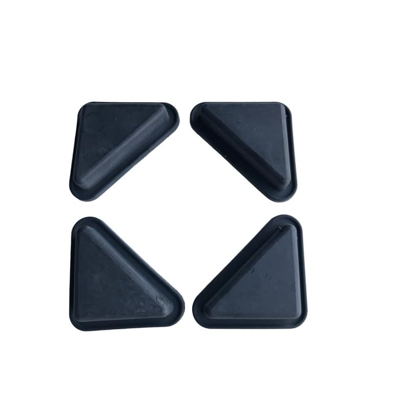 SCM CréationsSet of 4 Plastic Triangular Legs for Sofa Clip, Sofa etc