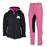 die sehr aufwendig verarbeitete Jacke ist wasser-, wind- und schmutzabweisend