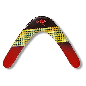 Unbekannt Boomerangfan boomerangfanboomer-l 29 cm Boomer Linkshänder Boomerang