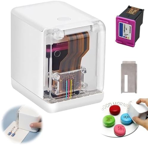 Impressora PortáTil De Alimentos PortáTil - Tinta RemovíVel + Con...