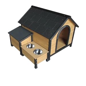 Wooden-Dog-Kennel-House-Outdoor-Shelter-for-Small-to-Medium-Sized-Dogs Wood Pet Room Shelter