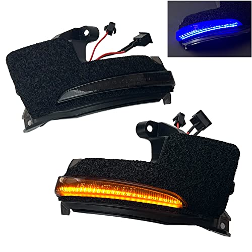 R-Field アルファード/ヴェルファイア 40系 ノア/ヴォクシー 90系 カローラクロス 10系 bZ4X 点灯モード切替スイッチ付き ブルーポジション機能搭載 シーケンシャル ドアミラー ウインカー 流れるウインカー スモークレンズ ドアミラーウイ