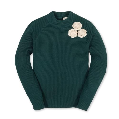 Image of Hope & Henry Girls Cable Front Pullover Sweater