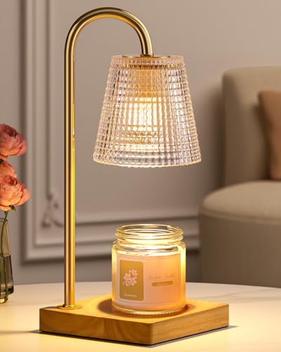 Hong-in Candle Warmer Lamp with Timer Dimmer,Birthday Gifts for Women Mom Sister,House Warming Gifts...