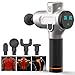 Produktbild CHUDAN Muscle Massage Pistolen - 6 Geschwindigkeit, Elektronische Therapie 24 V LED Massage Gun Körper Muskeln Entspannen Relief Schmerzen Mit 4 Massageköpfe