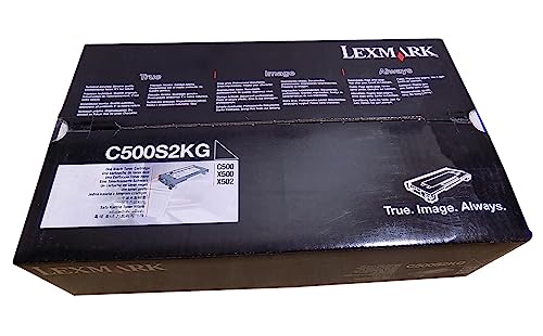 Toner Lexmark C500SG C500S2KG noir pour imprimante de bureau 2500 pages