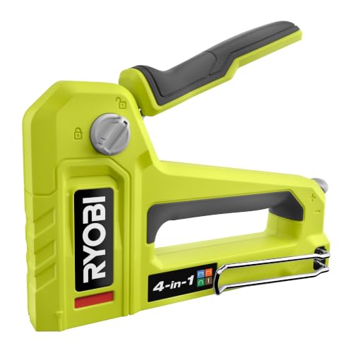 RYOBI Agrafeuse Cloueuse 4 en 1 Manuelle RHFST4IN1 Corps Métal Pointes 18G