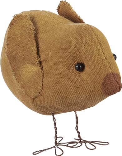 Ensemble assis poussins primitifs en bois pour décoration de table - 7