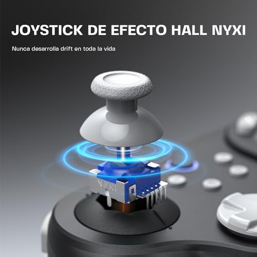 Image of NYXI Warrior Wireless Switch Controller for Switch /NGC /Wii /PC | Retro NGC Style, Hall Effect Joystick, Hall Effect Trigger, Micro Mechanical Switch Button, HD Rumble,Replaceable Back Button