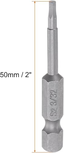 Miniatura 7 de HARFINGTON Broca de destornillador hexagonal SAE 14 "vástago hexagonal de 2 pulgadas de longitud magnética S2 de acero