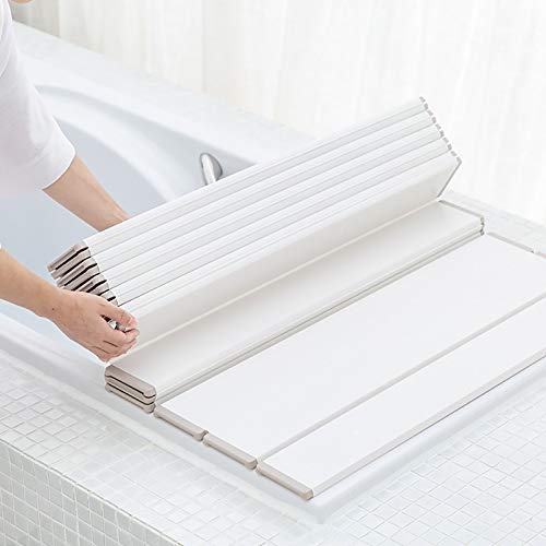 Bandeja para bañera plegable de PVC con soporte para móvil 6