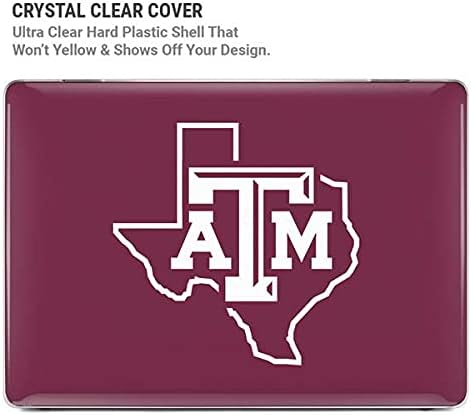 Skinit Case + Skin Compatible with MacBook Pro 15in (2016-19) - Officially Licensed Texas A&M Outline Design