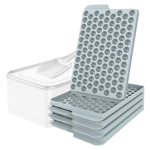 Mini Bandeja para Hielo - Moldes Reutilizables para Hielo de Cóctel,Resistentes Al Calor Con Base Extraíble Para Bebidas Frías Y Cócteles Bourbon En Fiestas