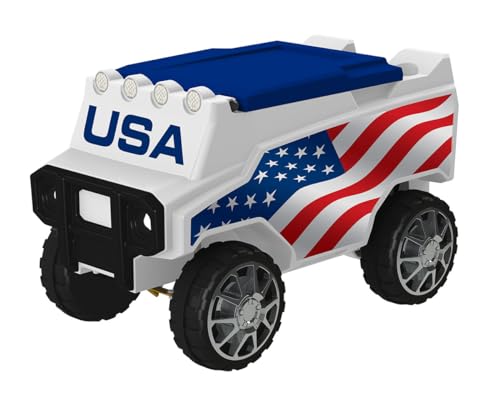 C3 RC Cooler - US Flag Rover | 30 can Capacity | Rechargeable Battery