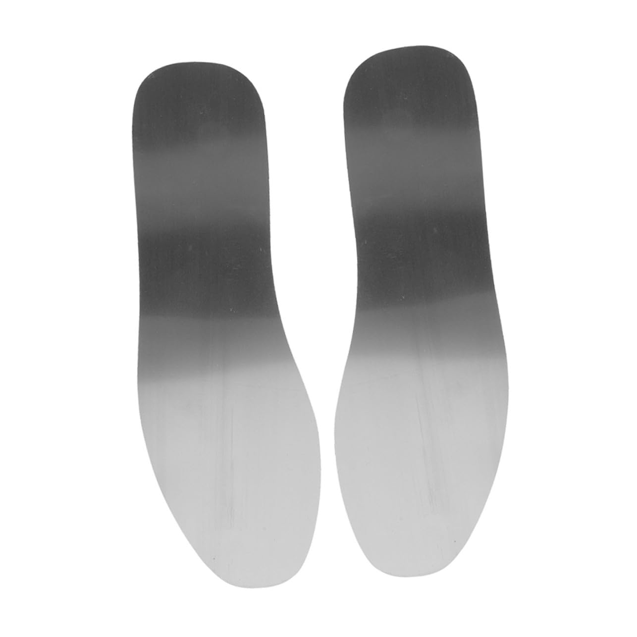 FOMIYES 8 Pièces Semelles Intérieures Acier Inoxydable Anti-perforation pour Hommes et Femmes Semelles de Sécurité Fines et Antidérapantes pour Chaussures de Travail Protection Clous